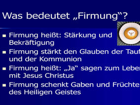 Informationen zur Firmung 2025